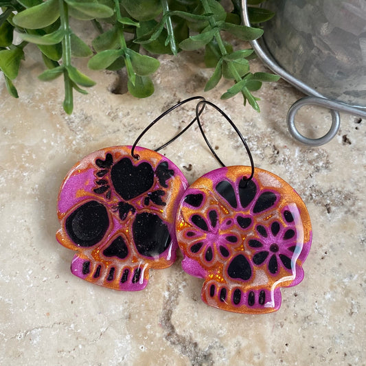 2834 Polymer clay earrings