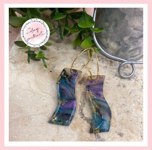 2799 Polymer clay earrings