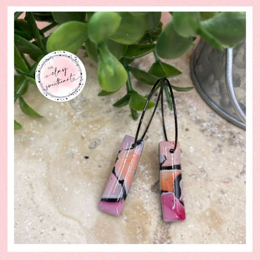 2704 Polymer clay earrings