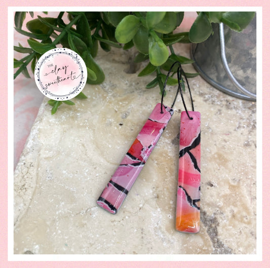 2701 Polymer clay earrings