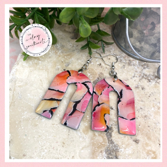 2700 Polymer clay earrings