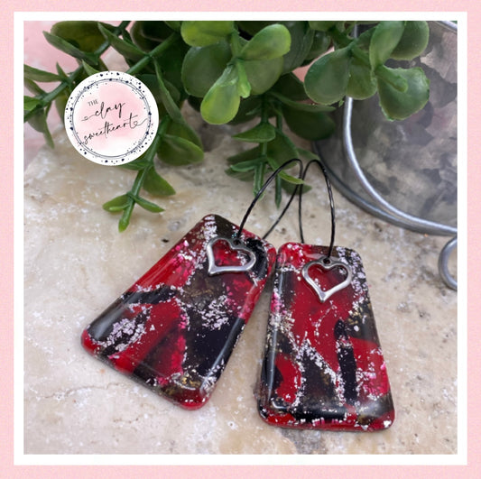 2717 Polymer clay earrings