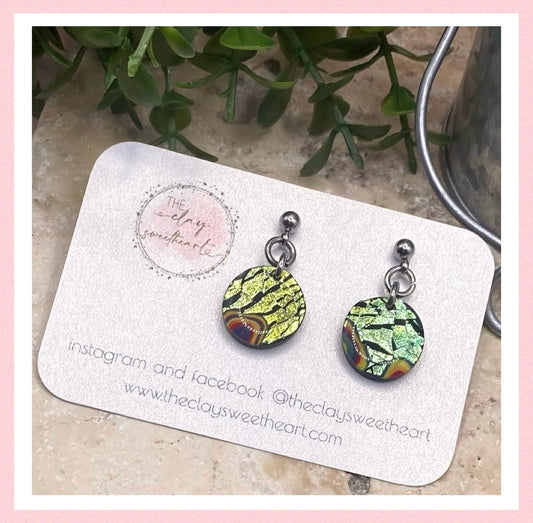 802 polymer clay earrings